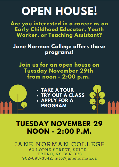 Open House Poster